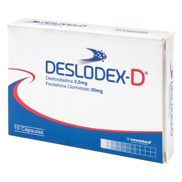 DESLODEX D TABLETAS CAJA X 10 TAB