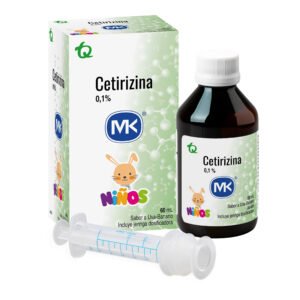 CETIRIZINA 0.1% JARABE FCO X 60 ML