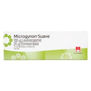 01872 MICROGYNON SUAVE - LEVONORGESTREL-ETINILESTRADIOL CAJA X 21 COMPR