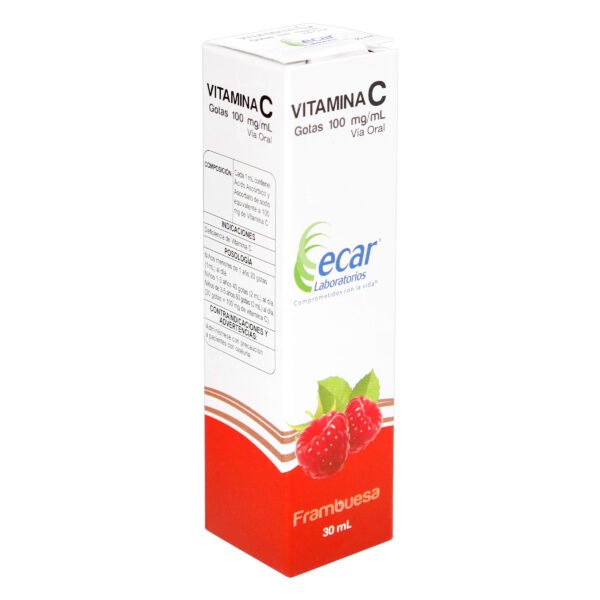 VITAMINA C 100 MG GOTAS ECAR FCO X 30ML