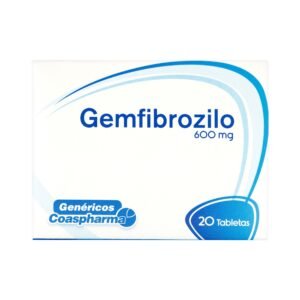 GEMFIBROZILO 600 MG CAJA X 20 TAB