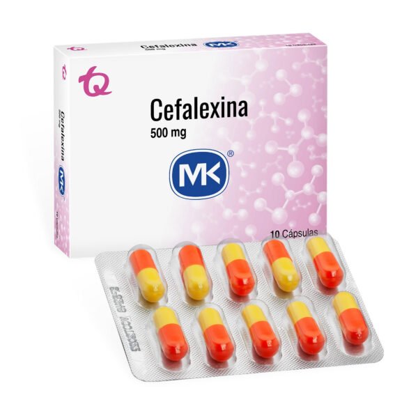 CEFALEXINA 500 MG CAJA X 10 CAPS