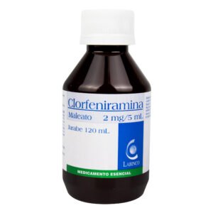 03404 CLORFENIRAMINA JBE FCO X 120 ML
