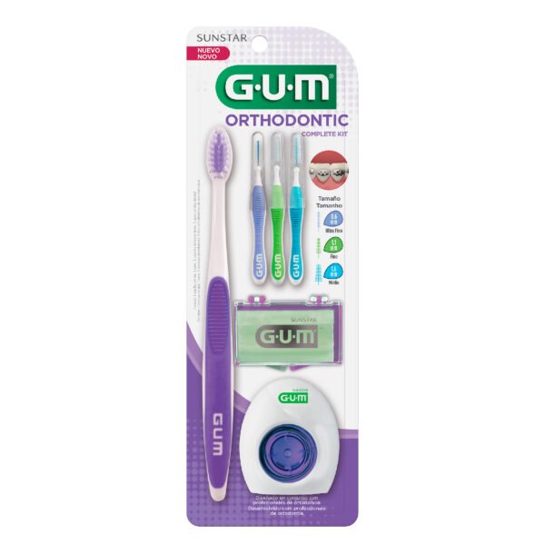 KIT DE ORTODONCIA SUNSTAR G.U.M UNIDAD