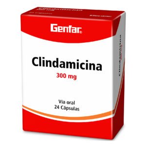 CLINDAMICINA 300MG CAJA X 24UNDS