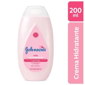 03796 CREMA HIDRATANTE JOHNSONS BABY ROSADA FCO X 200 ML