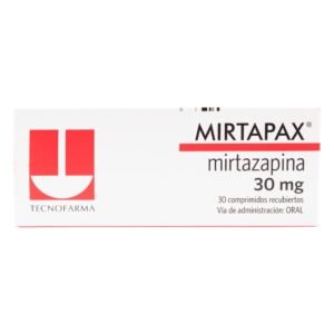 03948 MIRTAPAX 30MG - MIRTAZAPINA CAJA X 30 COMPR
