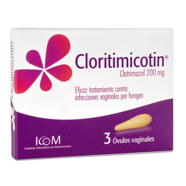 CLORITIMICOTIN 3 OVULOS VAGINALES - CLOTRIMAZOL CAJA