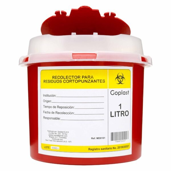 GUARDIAN REC.RESIDUOS CORTOPUNZANTES 1 L UNIDAD