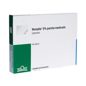 VERSATIS 5% 5 PARCHES - LIDOCAINA BOLSA X 5 PART