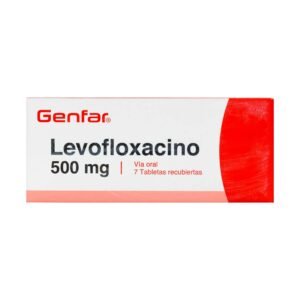 LEVOFLOXACINO 500 MG CAJA X 7 TBS