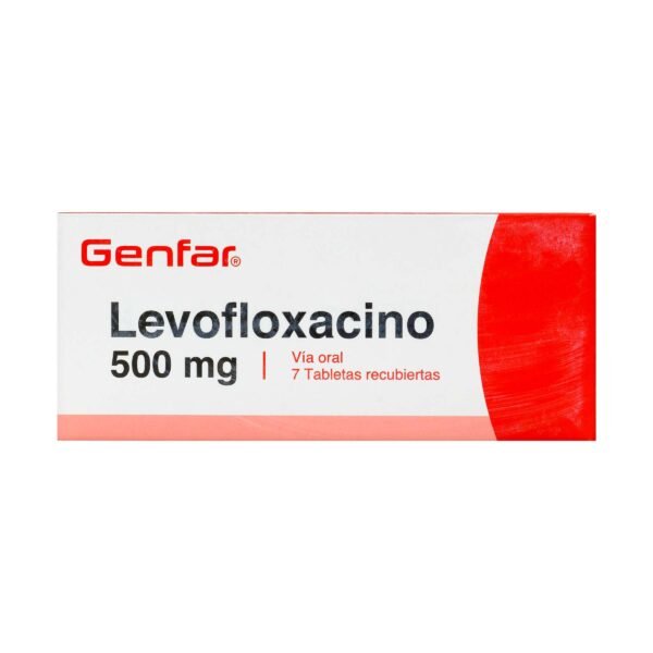 LEVOFLOXACINO 500 MG CAJA X 7 TBS