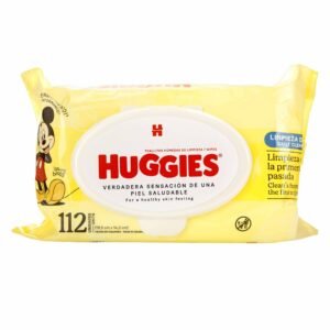 04963 TOA HUMEDAS HUGGIES LIMPIEZA DIARIA PAQ X 112 UND