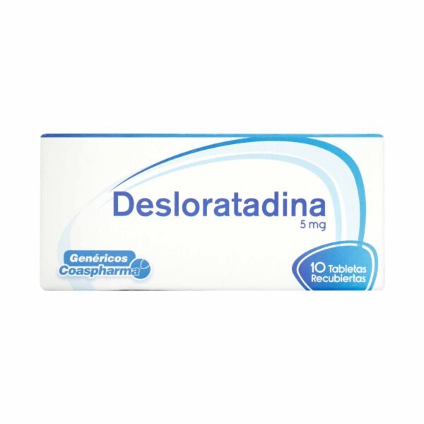 DESLORATADINA 5 MG CAJA X 10 TBS