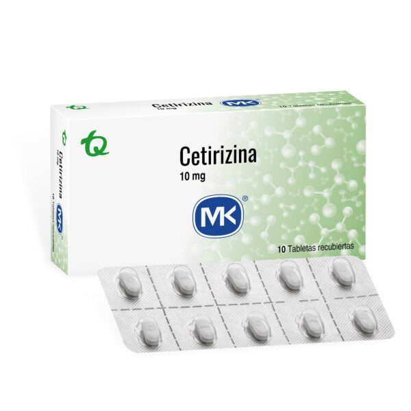 CETIRIZINA 10 MG CAJA X 10 TBS