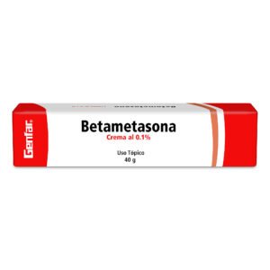 BETAMETASONA CREMA 1% TUB X 40 GR