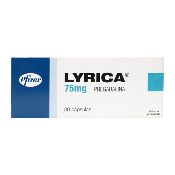 LYRICA 75 MG CAJA X 30 CAP