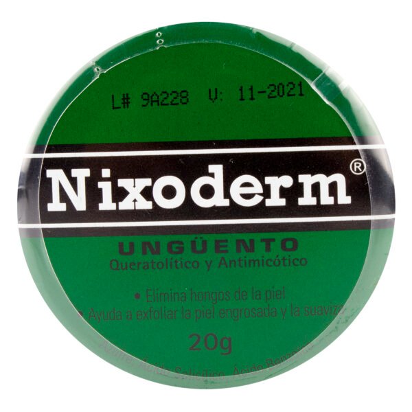 NIXODERM UNGUENTO CAJA X 20 GR