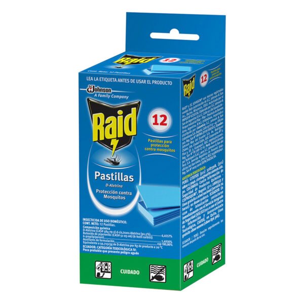 RAID PASTILLAS EST. X 12
