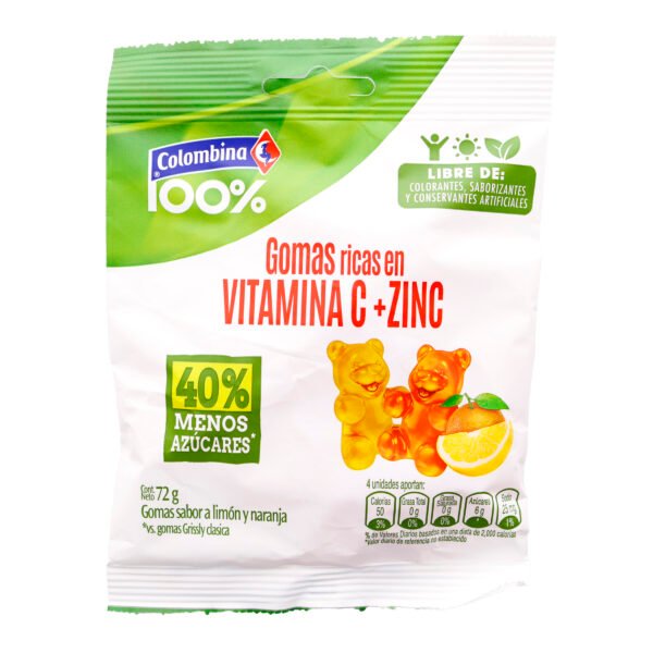 GOMAS 100% VIT. C 64 GR