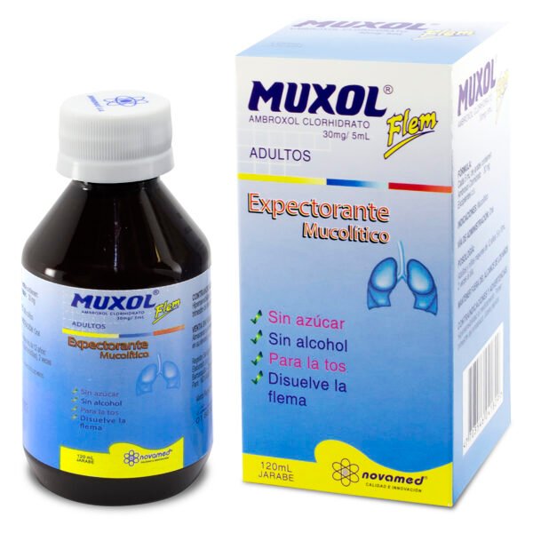 MUXOL FLEM ADULTOS JARABE FCO X 120 ML