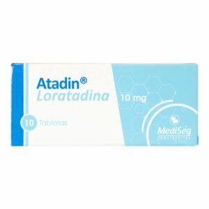 ATADIN 10 MG 10 TBS -- LORATADINA CAJA X 10 TBS