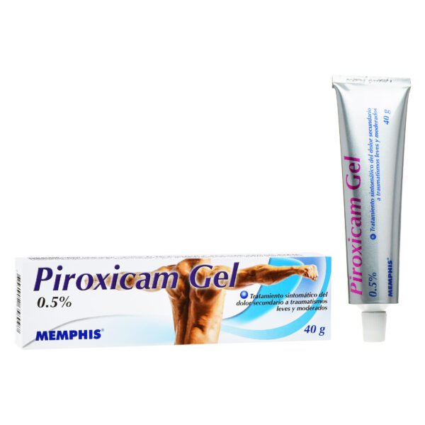 PIROXICAM GEL 0.5% TUB X 40 GR