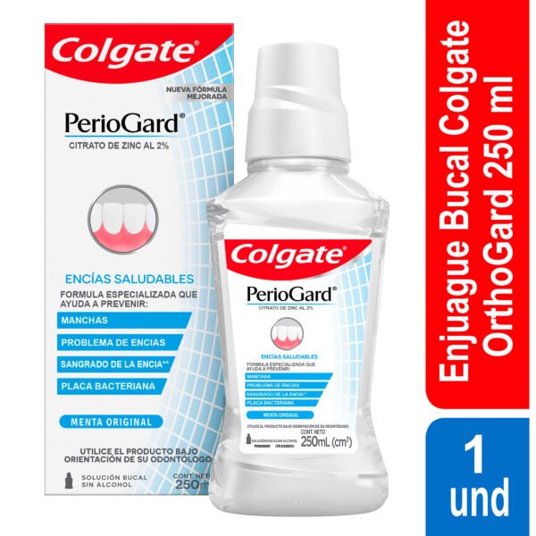 ENJ.COLGATE PERIOGARD SIN ALCOHOL FCO X 250 ML