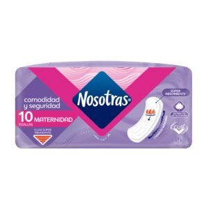 05176 TOA.NOSOTRAS MATERNIDAD TELA PAQ X 10 UDS
