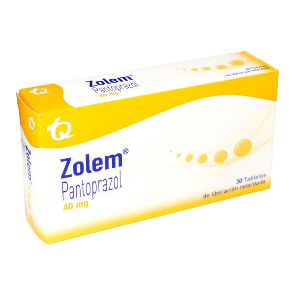 ZOLEM PANTOPRAZOL 40 MG CAJA X 30 TBS