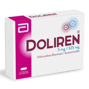 DOLIREN 5MG/325MG CAJA X 10 TBS