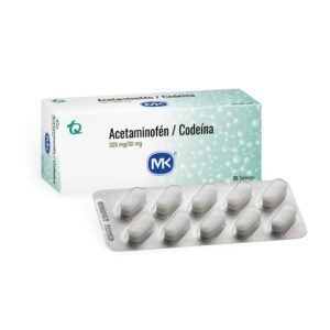 ACETAMINOFEN+CODEINA 325/30MG CAJA X 30 TBS