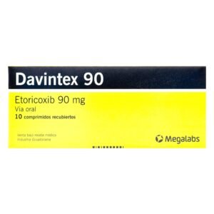 DAVINTEX 90 MG - ETORICOXIB CAJA X 10 COMPR