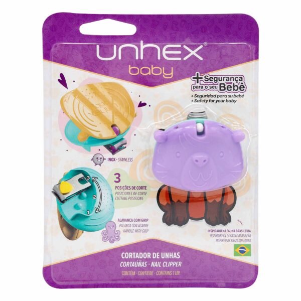 CORTA UNAS BABY UNHEX UNIDAD