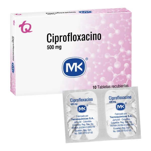 CIPROFLOXACINA 500 MG