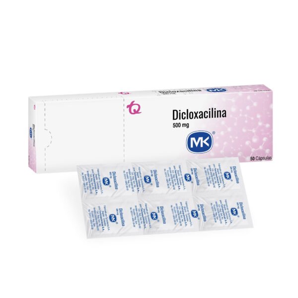 DICLOXACILINA 500 MG * BLISTER X 10 CAPS