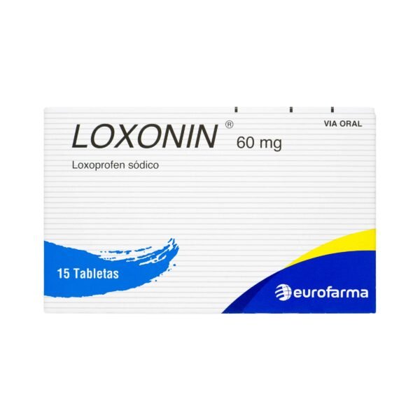 LOXONIN 60 MG - LOXOPROFEN SODICO CAJA X 15 TBS