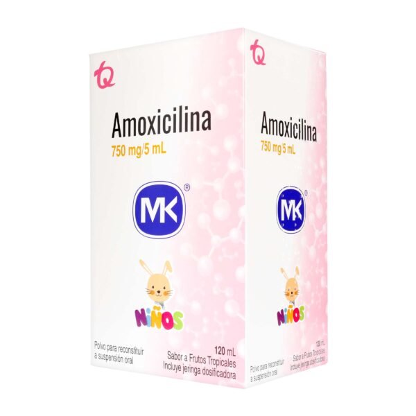 AMOXICILINA 750MG/5ML SUSP