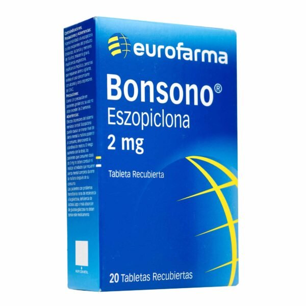 BONSONO 2 MG - ESZOPICLONA