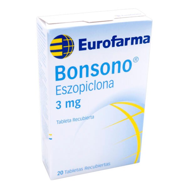 BONSONO 3 MG - ESZOPICLONA