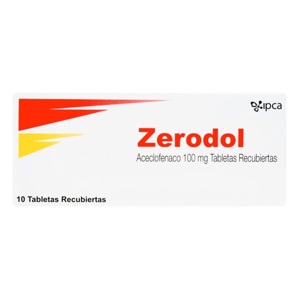 ZERODOL 100MG - ACECLOFENACO CAJA X 10 TBS