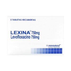 LEXINA 750 MG - LEVOFLOXACINA