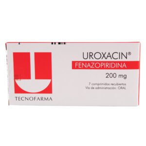 UROXACIN 200 MG - FENAZOPIRIDINA CAJA X 7 COMPR