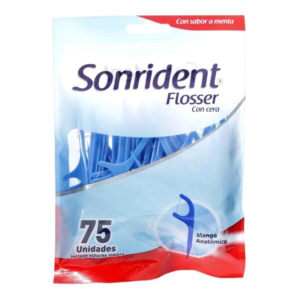 FLOSSER SONRIDENT MENTA ADULTO 75 UND PAQ X 7702314316428