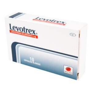 LEVOTREX 5 MG - LEVOCETIRIZINA CAJA X 10 CAPS