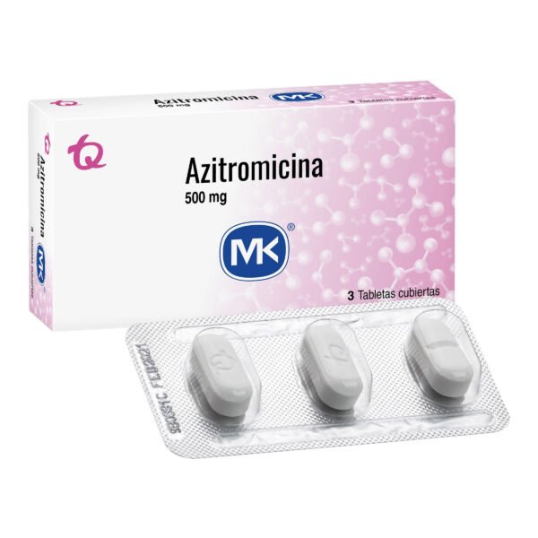 AZITROMICINA 500 MG CAJA X 3 TBS