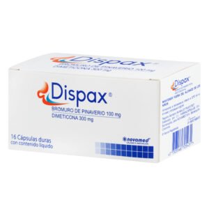 DISPAX - BROMURO DE PINAVERIO-DIMETICONA CAJA X 16 CAPS