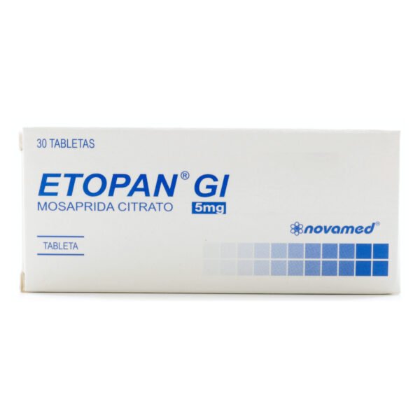 ETOPAN GL 5 MG - MOSAPRIDA CAJA X 30 TBS