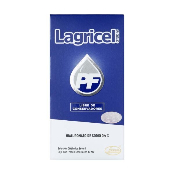 LAGRICEL OFTENO PF 0.4% S/OFT. FCO X 10 ML