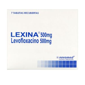 LEXINA 500 MG - LEVOFLOXACINA